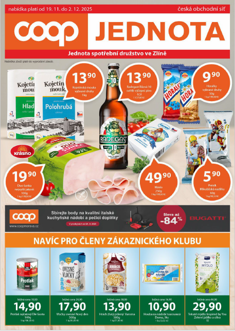 Nabídka od 19. 11. do 2. 12. 2025 Nabídka od 19. 11. do 2. 12. 2025
