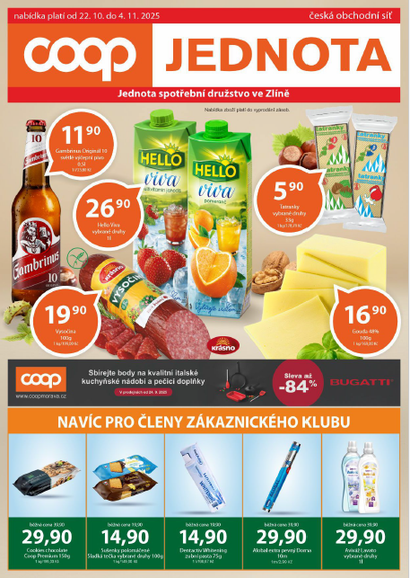 Nabídka od 22. 10. do 4. 11. 2025 Nabídka od 22. 10. do 4. 11. 2025