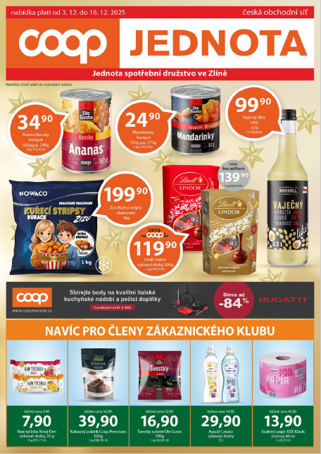Nabídka od 3. 12. do 16. 12. 2025 Nabídka od 3. 12. do 16. 12. 2025