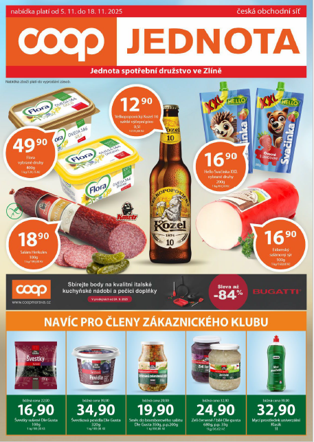 Nabídka od 5. 11. do 18. 11. 2025 Nabídka od 5. 11. do 18. 11. 2025