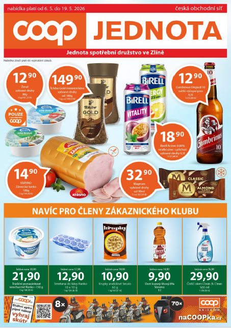 Nabídka od 6.5. do 19.5. 2026 Nabídka od 6.5. do 19.5. 2026