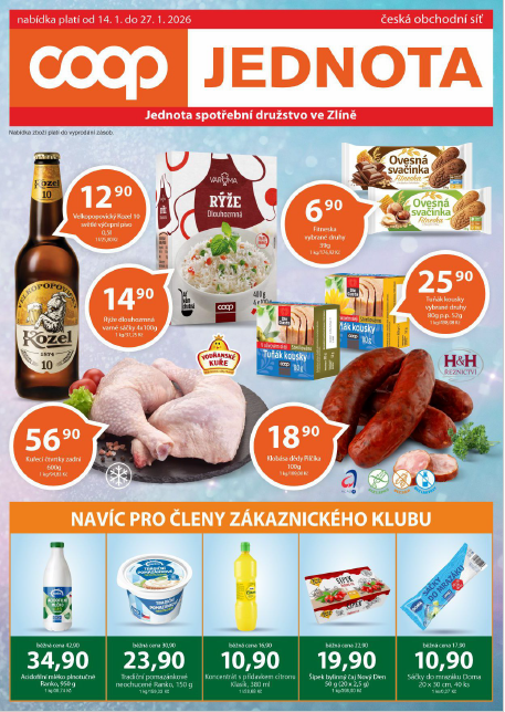 Nabídka od 14. 1. do 27. 1. 2026 Nabídka od 14. 1. do 27. 1. 2026