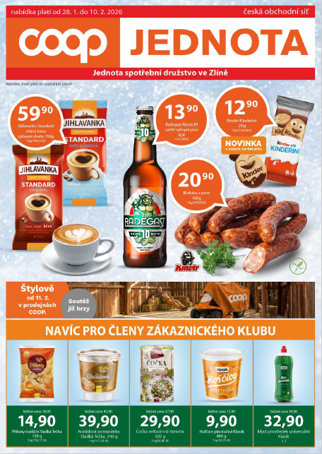 Nabídka od 28. 1. do 10. 2. 2026 Nabídka od 28. 1. do 10. 2. 2026